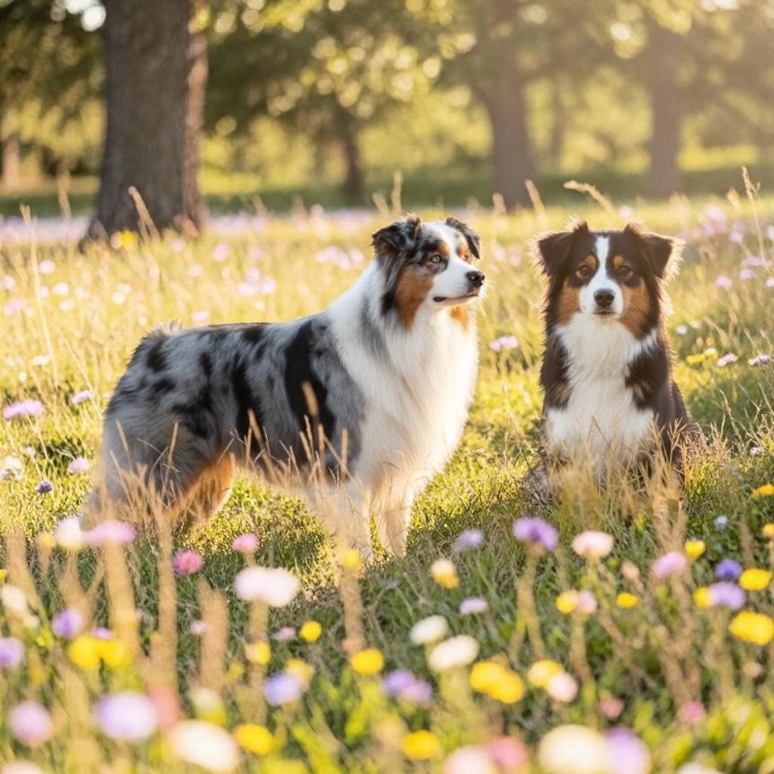 Chiot Berger Australien Du Domaine Des Flammes D'Or